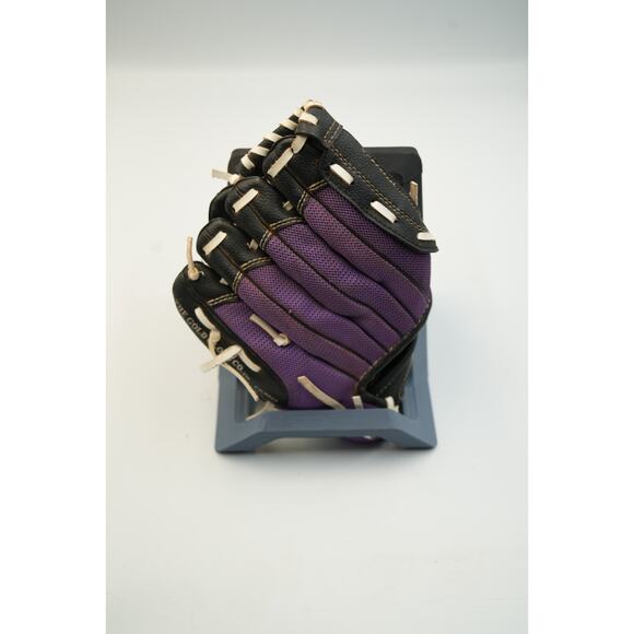 RAWLINGS Girls Youth 10" Baseball Glove Purple Players PL10PUR fits right hand - Picture 5 of 7
